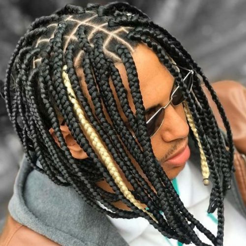 Top 20 Trendsetting Box Braids for Men in – Embrace Edgy & Bold Hairstyles