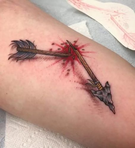 Explore 19 Unique Arrow Tattoo Ideas for : Symbolism & Design Inspirations for Men and Women