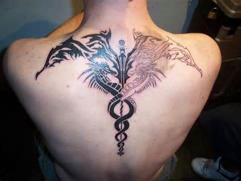 27 Caduceus Tattoo Ideas