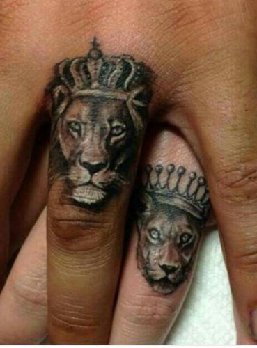 Fierce and Detailed: 19 Lion Tattoo on Finger Ideas