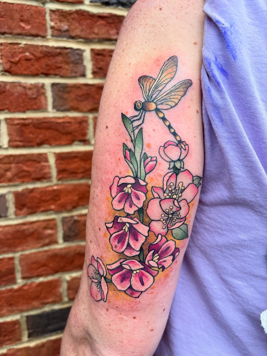 25 Gladiolus Tattoo Ideas with Simple Designs, Fine Line, Color and More