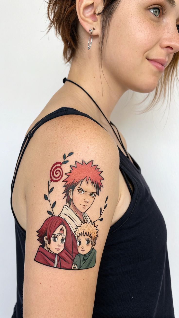 24 Ideas Gaara Tattoo: Symbolic Designs Inspired by Strength, Pain, and Love