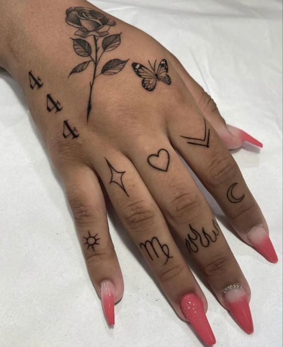 25 Unique Finger Tattoo Ideas to Inspire Your Next Design