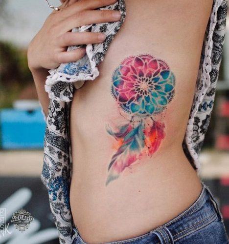 Explore 18 Unique Dreamcatcher Tattoo Designs for  &#8211; Symbolism &#038; Artistic Beauty