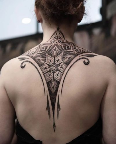 20 Dope Back Tattoo Designs for Women