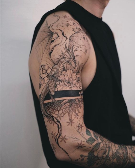25 Inspiring Shoulder Cap Tattoo Ideas for Men and Women