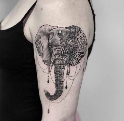 25+ Elephant Tattoo Ideas