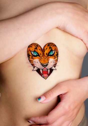 23 Girl’s Tiger Tattoo Ideas