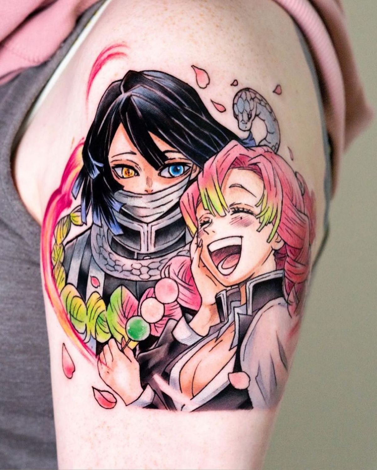 28 Demon Slayer Tattoo Ideas to Inspire Your Next Ink