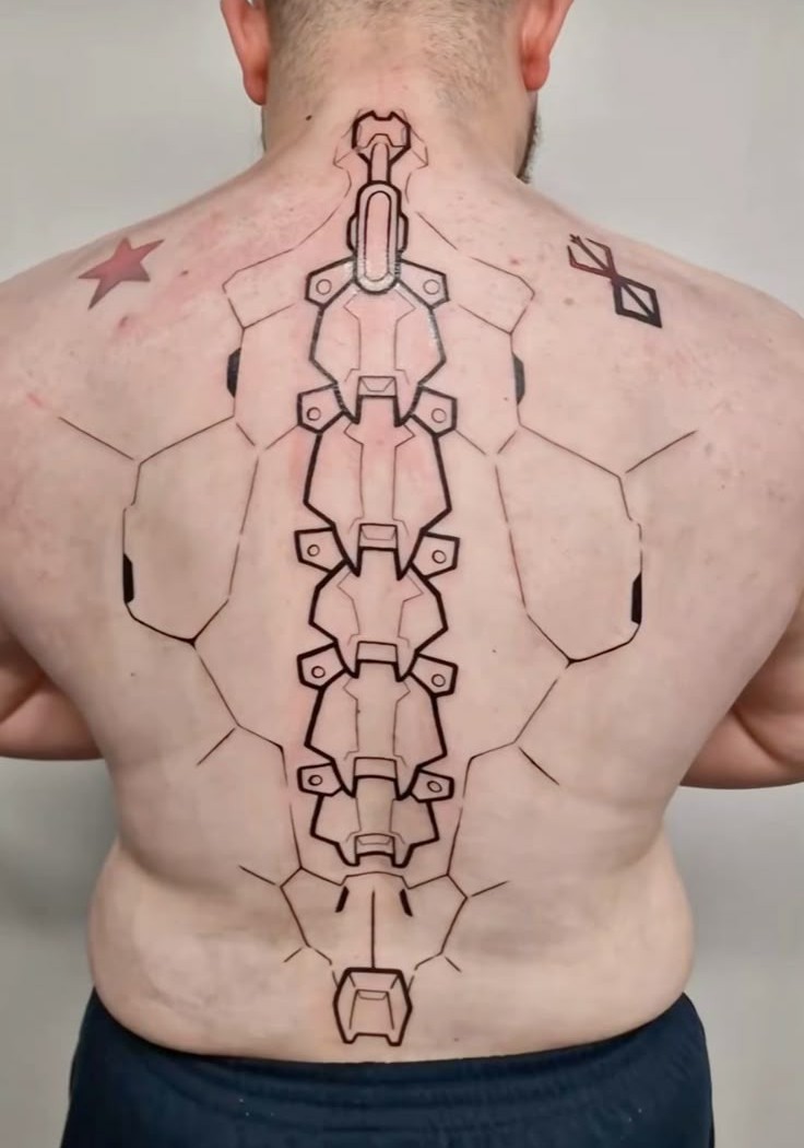 30 Cyberpunk Tattoo Ideas with Arm, Sleeve, Hand, and Back Designs