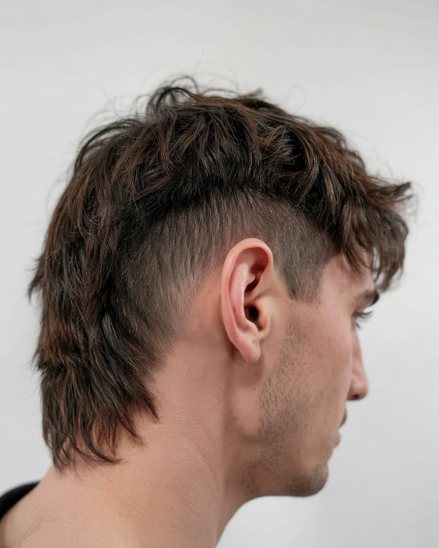 Modern Mullet Fade Haircut 27 Ideas for Men with Curly, Short, Straight Haircuts for Boys