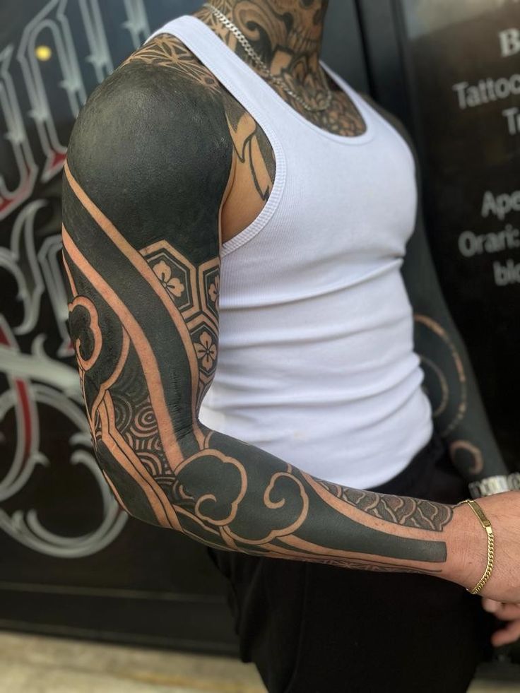26 Arm Black Tattoo Ideas for : Bold, Stylish, and Timeless Ink