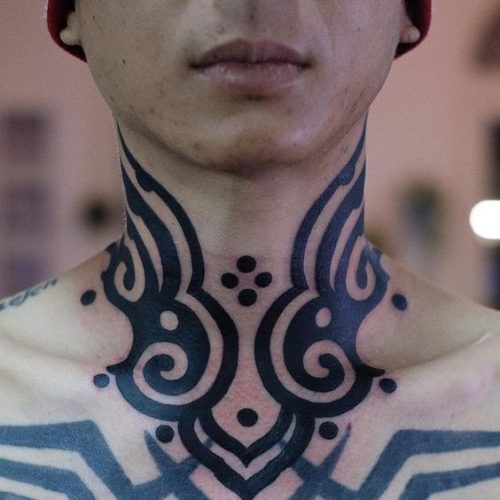 20 Traditional Blackwork Tattoo Designs