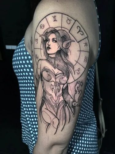 15 Aries Tattoo Ideas