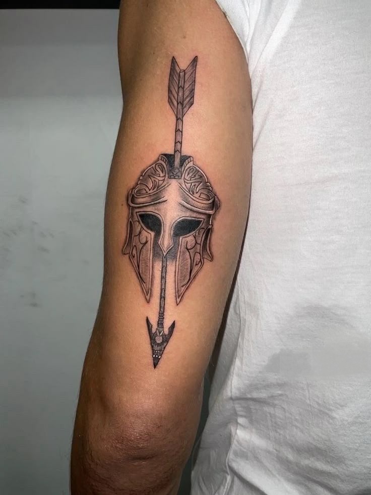 27 Spartan Tattoo Ideas Bold Sleeve, Chest, Leg & Forearm Designs