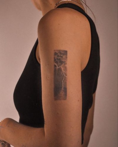 Unleash the Storm: 18 Striking Lightning Bolt Tattoo Designs for Electrifying Expression in