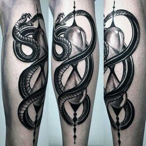 29 Snake Tattoo Design for Men Ideas