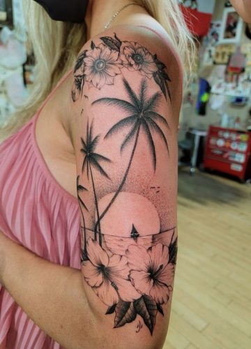 Discover ’s Top 19 Beach Tattoo Ideas for Women: Embrace Coastal Vibes & Artistry