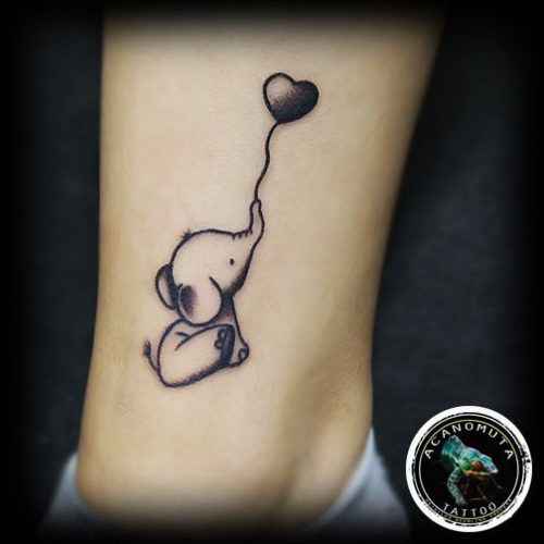 18 Elephant Tattoos Simple Ideas