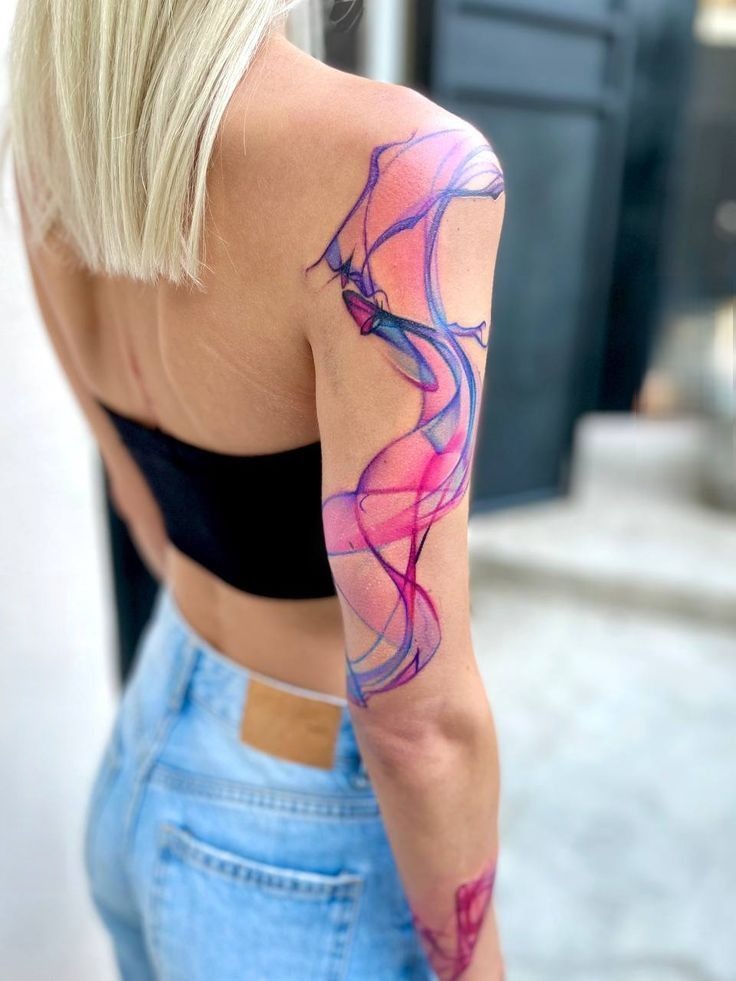 28 Full Sleeve Tattoo Ideas for Women & Men Japanese, Fine Line & Colorful Design Inspiration