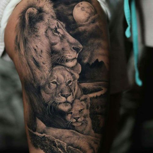 Realistic Lion Tattoo: 24 Lifelike and Breathtaking Designs