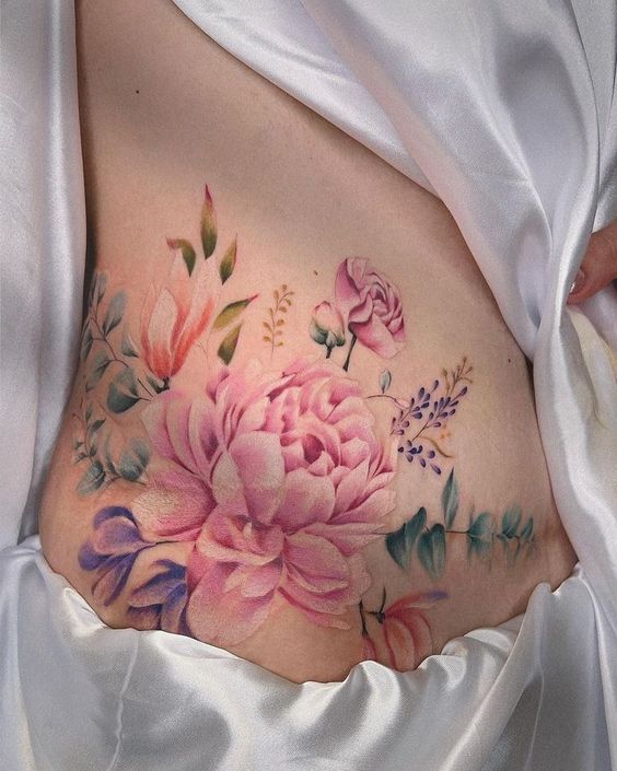 20 Unique Side Stomach Tattoo Ideas for Men & Women | Inspiring Lower Tummy Designs