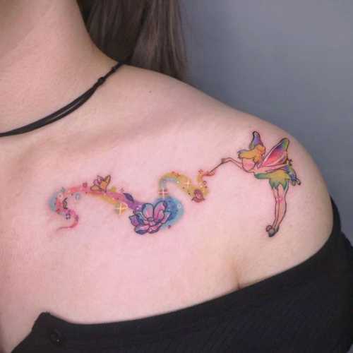 22 Tinkerbell Tattoo Ideas: Sprinkle Some Magic with Enchanting Ink