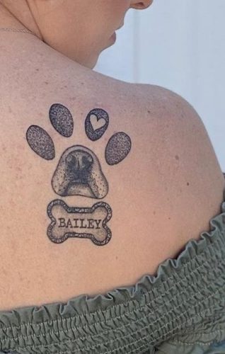 20 Small Dog Tattoo Ideas