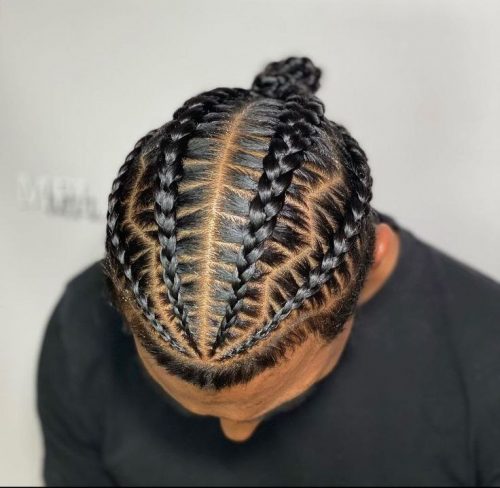 Top 19 Zig Zag Cornrows for Men in : Unleash Your Style with Bold & Intricate Braid