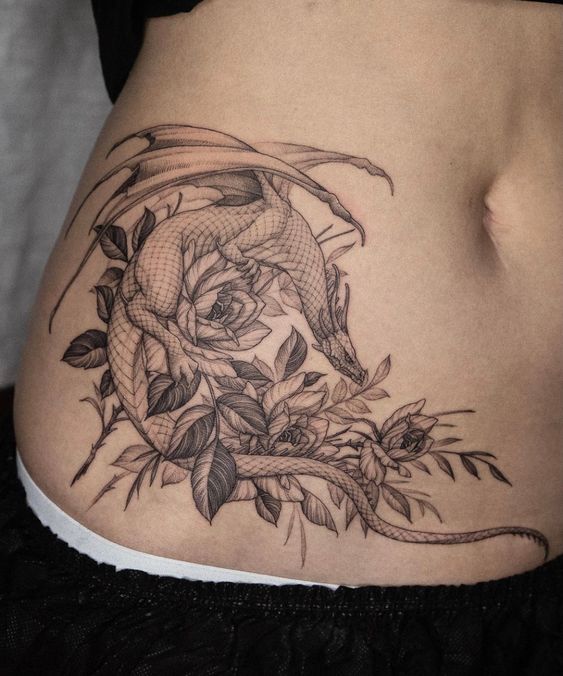 20 Unique Side Stomach Tattoo Ideas for Men & Women | Inspiring Lower Tummy Designs