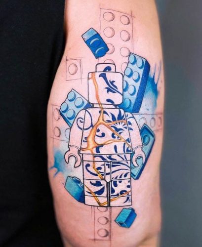 Explore Top 20 Lego-Inspired Tattoos: Creative & Nostalgic Designs for