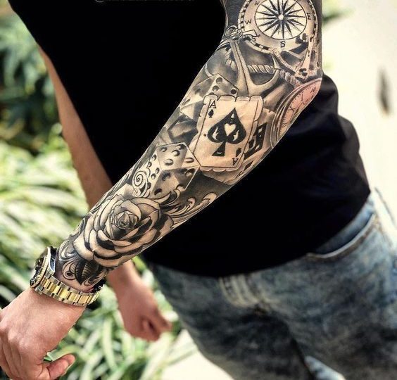 19 Men s Sleeve Tattoo Ideas