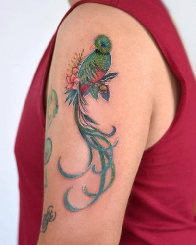 Explore 20 Captivating Quetzal Tattoo Designs for a Vibrant Ink Inspiration