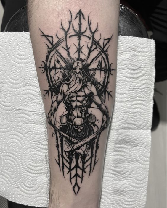 Explore the Best 20 Celtic Warrior Tattoos for : Designs for Men & Women | Stencil Ideas for Strength