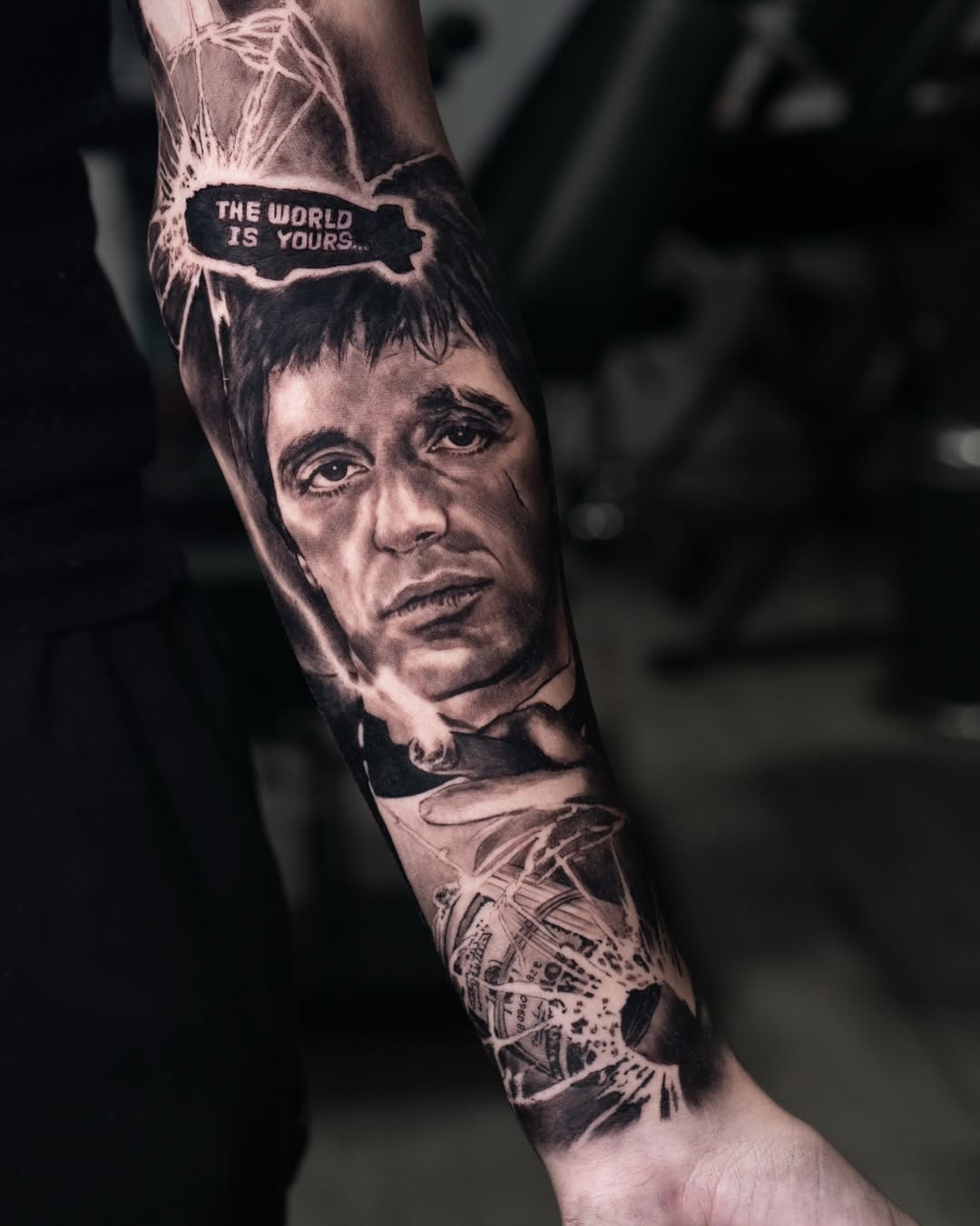 28 Scarface Tattoo Ideas: Turning Tony Montana Into Wearable Cinema