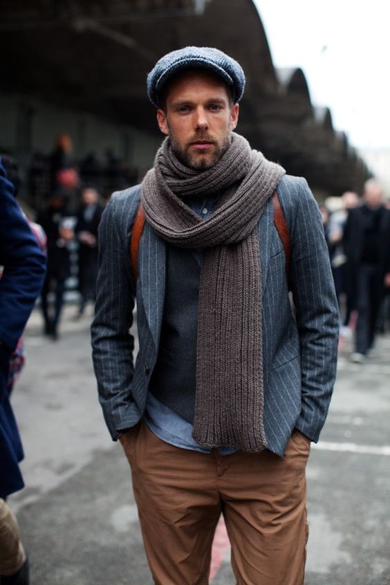 Elevate Your Style: Discover 20 Chic Men’s Outfits with Scarves for – Trendy and Timeless Looks