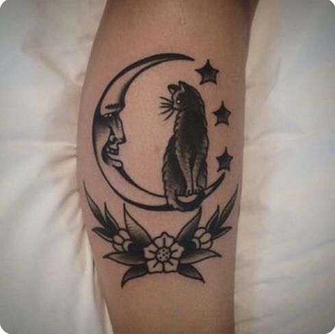 17 Traditional Cat Tattoo Ideas