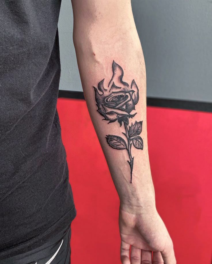 25 Unique Rose Tattoo Ideas for Men and Women with Traditional, Realistic, and Fine Line Design