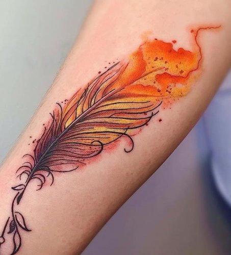 Explore Vibrant Feather Tattoo Ideas: Designs for Men and Women with Artistic and Cultural Significance