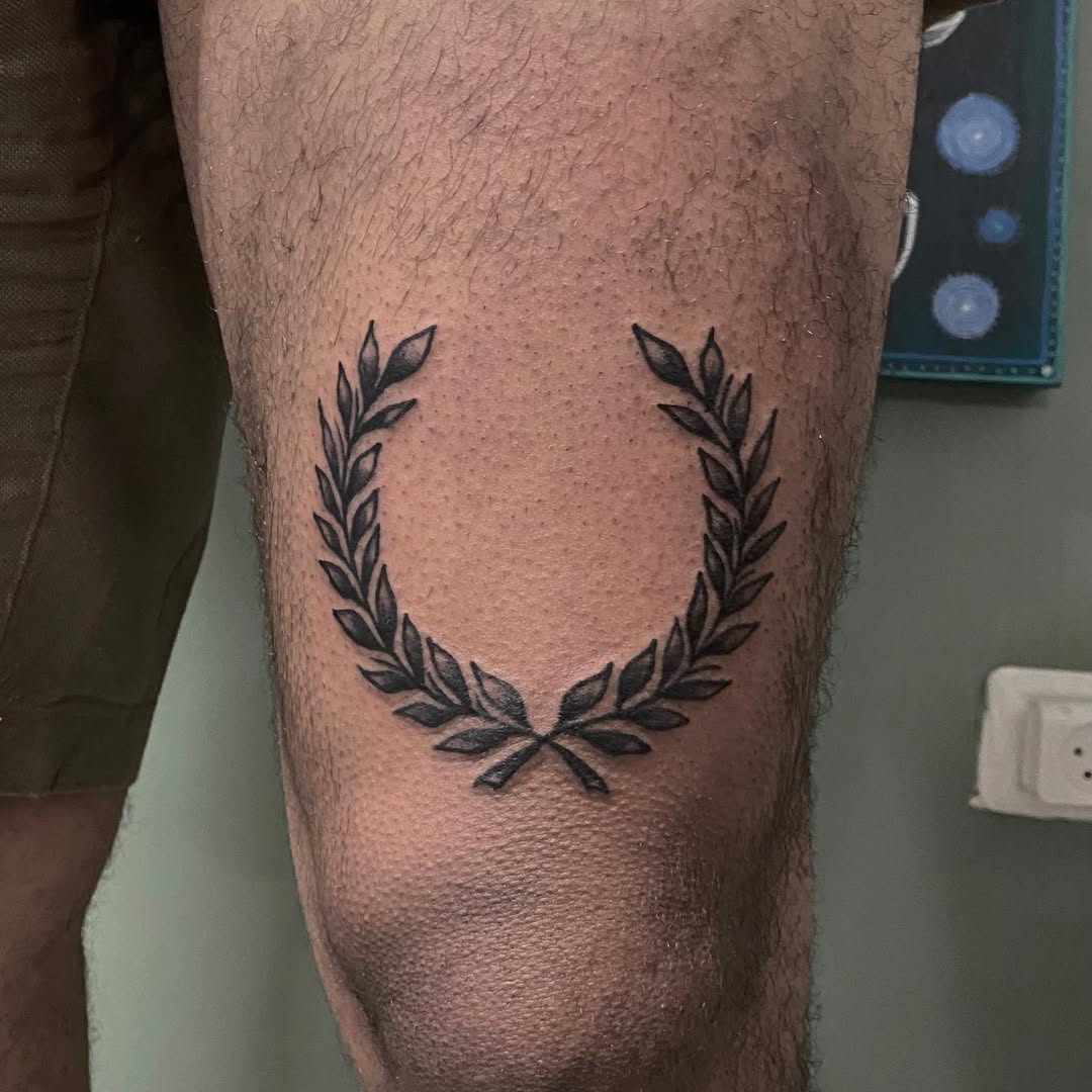 30 Laurel Wreath Tattoo Ideas: Timeless Symbols of Victory With Modern Style