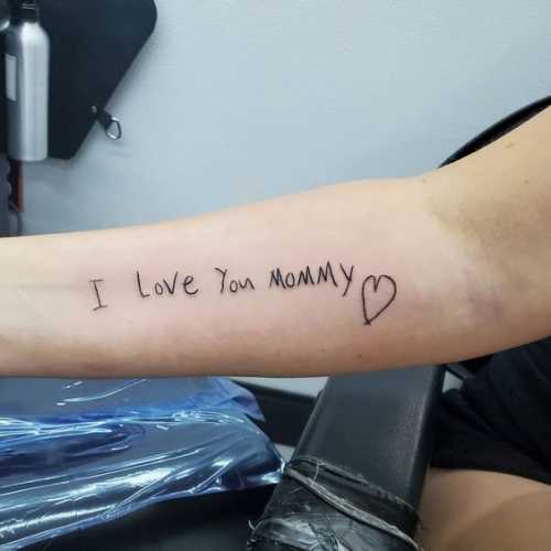 27 Handwriting Tattoo Ideas