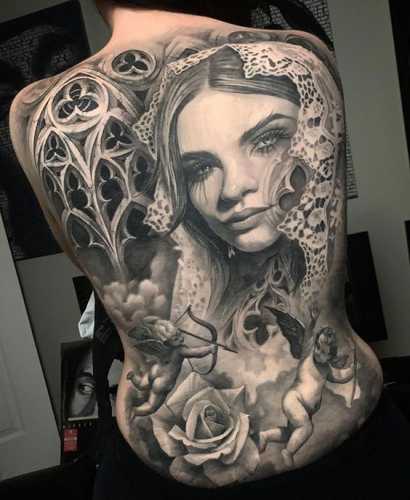 24 Full Back Piece Tattoos for Women Ideas: Bold and Beautiful Ink Art