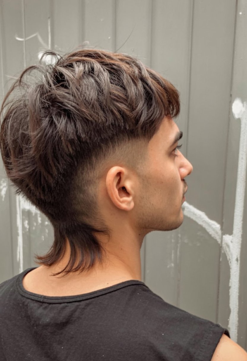 Taper Mullet Men : The Style That Is Here to Stay 25