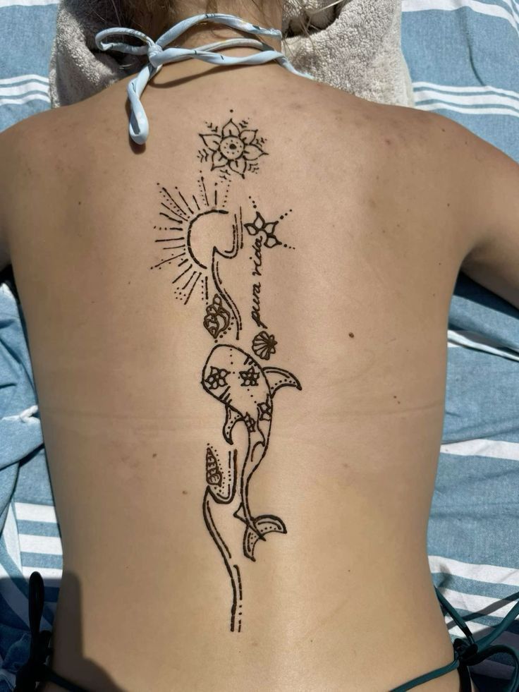 28 Stunning Henna Tattoo Designs for Hand, Arm, Back, and Leg Simple, Cute, Aesthetic Ideas