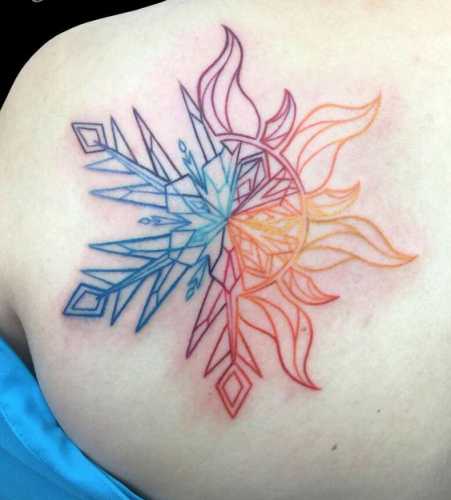25 Snowflake Tattoo Ideas