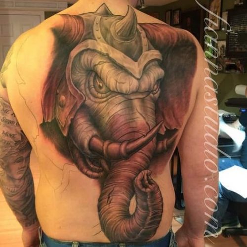 17 Elephant Tattoo Ideas for Men