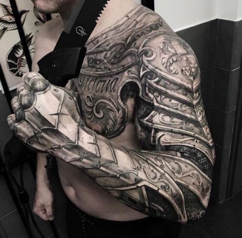 Discover the Ultimate Armor Tattoo Ideas: From Ancient Warriors to Modern Designs – Explore 17 Unique Armor Tattoos