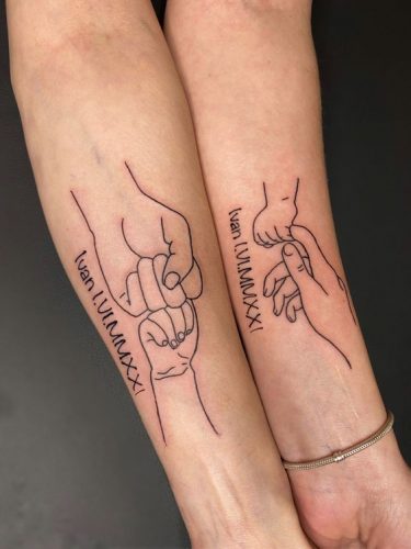 Mother of Two Tattoos: 29 Perfect Ideas