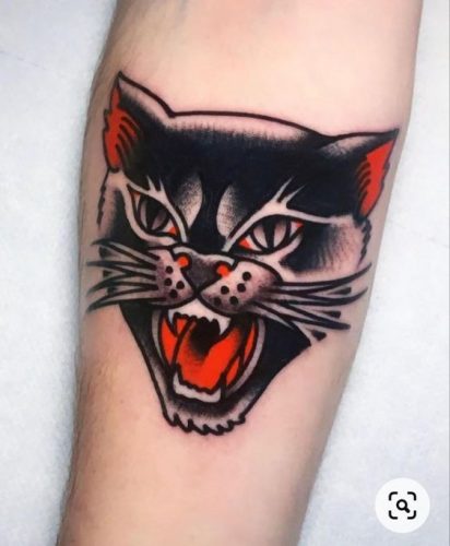 17 Traditional Cat Tattoo Ideas