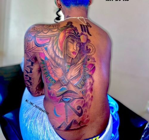 29 Colored Tattoo Ideas for Brown Skin Tones